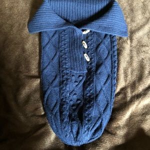 Knitted Baby Sac